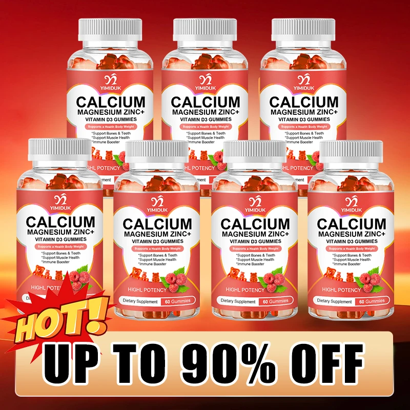 

Усовершенствованные жевательные конфеты для поддержки костей и сна, с кальцием, магнием, цинком и витамином D3 для улучшения усвоения, расслабления и защиты организма.