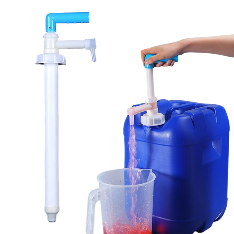 1Pc RV Hand Fuel Pump Manual Liquid Transfer Pump Tools Backflow Prevention Pump Oil Liquid Transfer RV Caravan Car Accessories