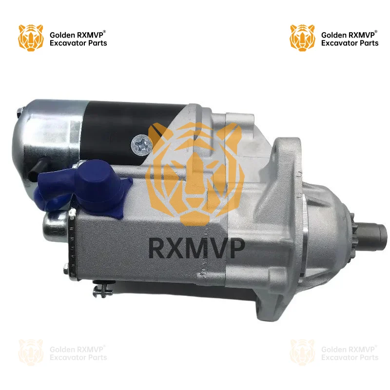 For Komatsu PC60-7 PC100-6 PC120-6-7 starter motor 4D102 engine starter excavator accessories