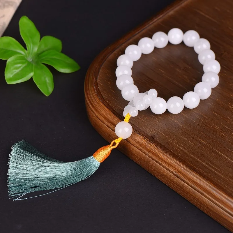 جديد الذهب الطبيعي الحرير اليشم الأزياء شرابة المحمولة، الأزياء الكلاسيكية سوار المجوهرات #2