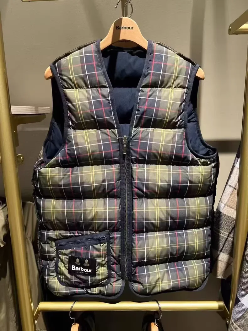

Свободный пуховый жилет Barbour, двусторонний