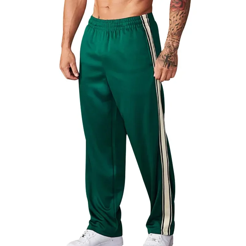 

2024 New Men's Fashion Sweatpants Spring and Autumn Thin Sports Pants Casual Jogging Fitness Pants Trousers