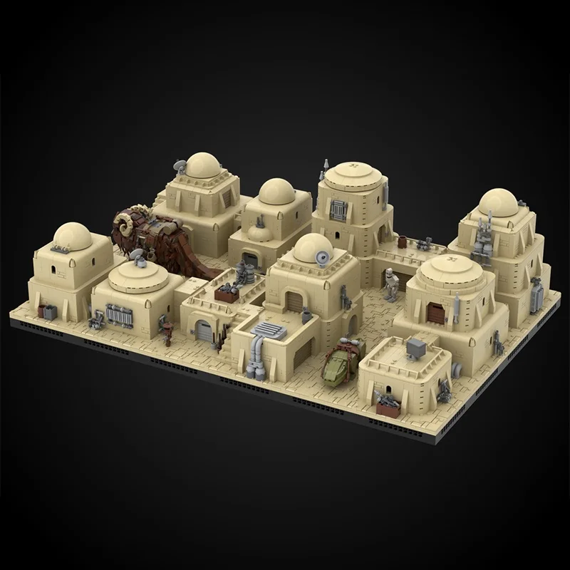 7449 قطعة MOC تاتوين موس إيسلي وحدات نجمة الصحراء نموذج اللبنات تجميع لتقوم بها بنفسك التعليم هدية الكريسماس لعبة الطوب للأطفال #4