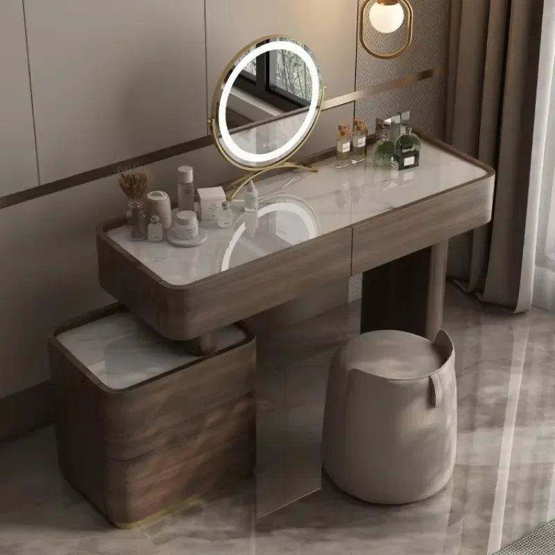 

Vintage Classic Dressing Table Sets Minimalist Sumptuous Girls Nordic Dressing Table Nordic Storage Tocador Maquillaje Furniture