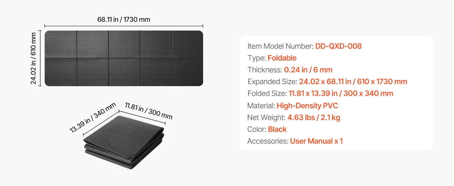 SucceBuy Treadmill Mat for Carpet Floor Exercise Equipment Mat for Elliptical Walking Pad High Density PVC Protector for Home