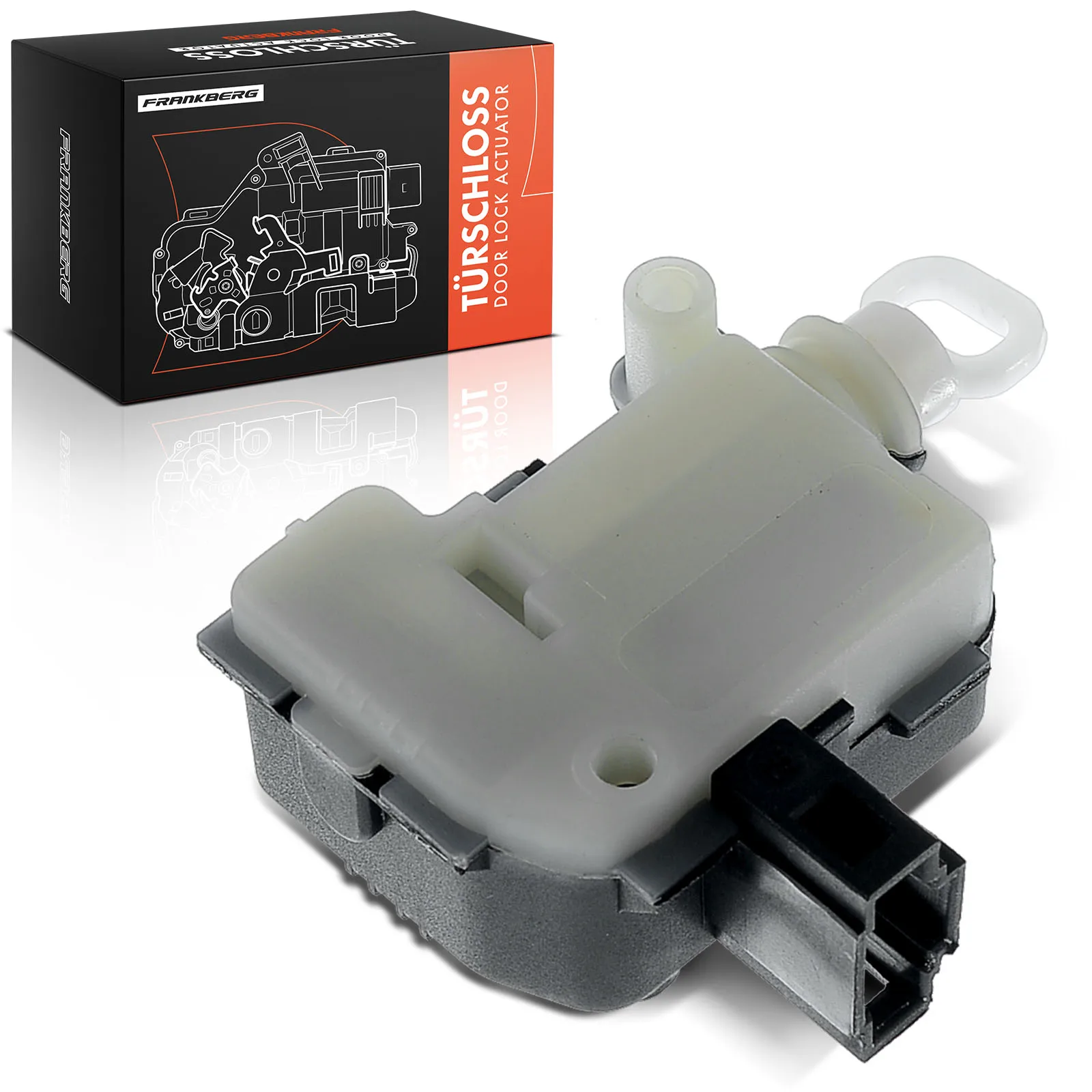 Frankberg 1x Deurslot voertuig achterklep voor VW Golf Skoda Seat Leon 8P0862153A 4F0862153 1M0959781A 3AA810773 3B0959781