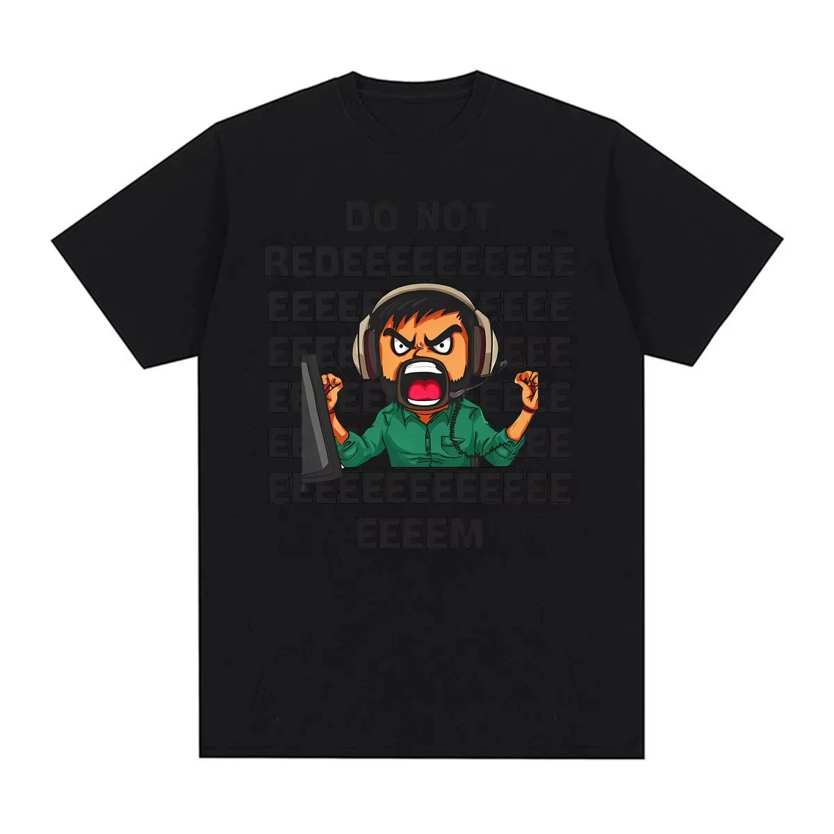 DO NOT REDEEM!! Funny Meme The Card Angry Scammer Graphic T Shirts Men's Women High Quality Tops T-shirt Vintage Cotton T-shirts