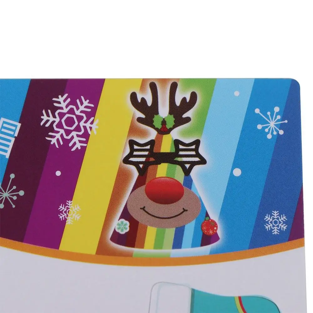 종이 수제 산타 모자 크리스 크링글 산타클로스 DIY 크리스마스 모자 아버지 크리스마스 크리스마스 트리 크리스마스 예술 모자 파티