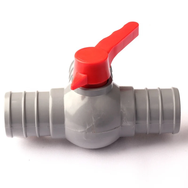 G 2\'\'/50mm Drip Irrigation Tape Equal Tee Ball Valve Connector PVC Material Thicken Durable Brand NNW Micro Spray/Drip Fittings