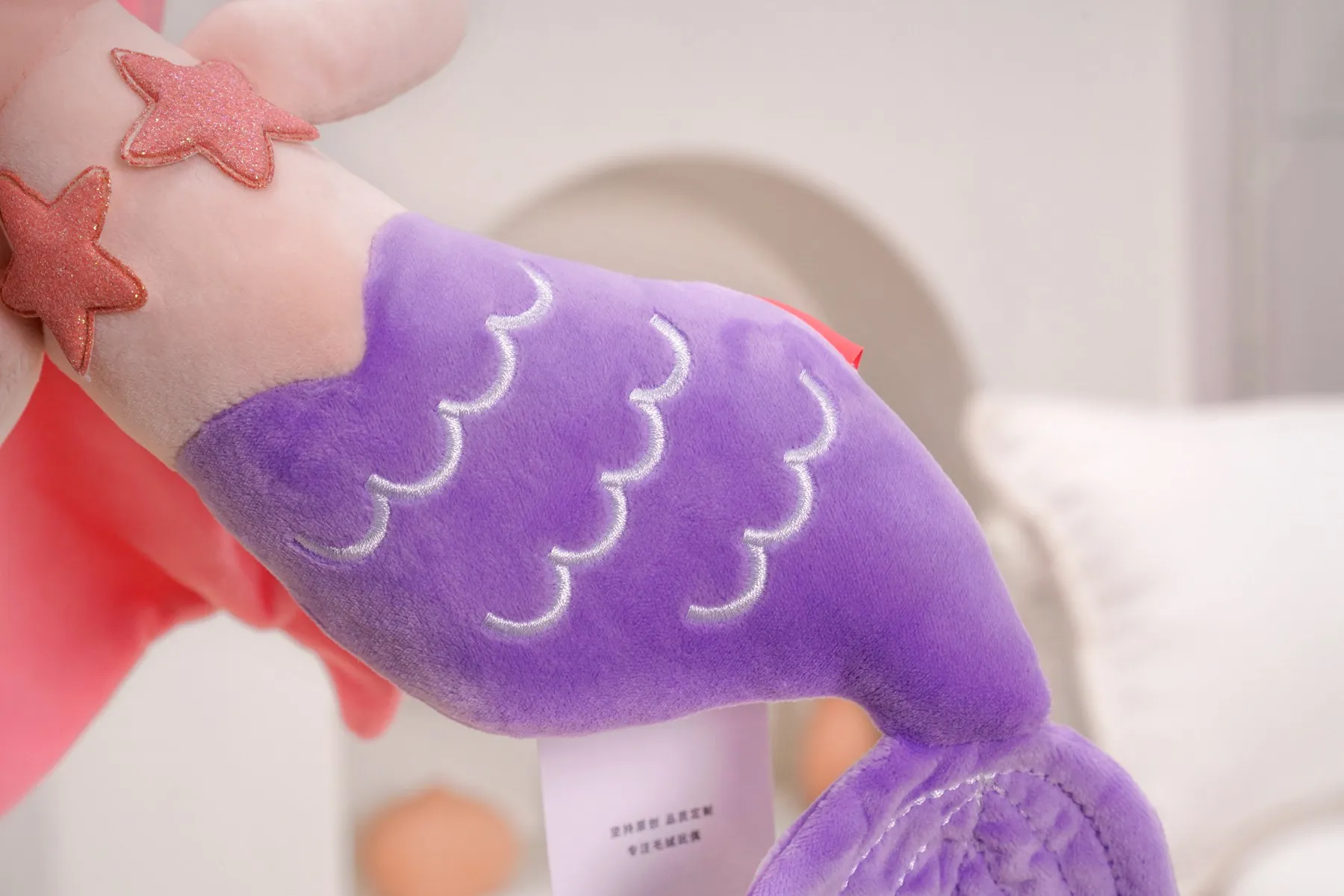 Hochwertige Stoffpuppe im Prinzessinnen-Stil, Meerjungfrau-Plüschpuppen, bestes Geschenk, Spielzeug für Kinder, Mädchen, Heimdekoration, Geburtstagsgeschenk für Kinder – Detail 13
