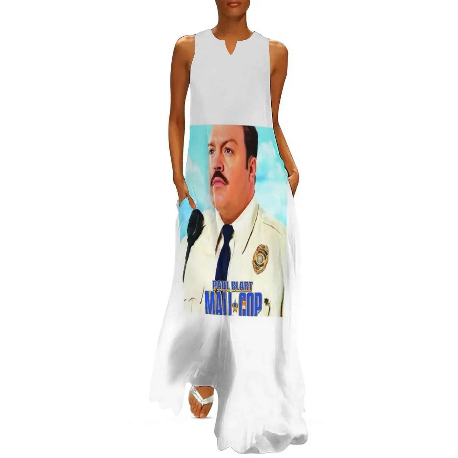 

Paul Blart Mall Cop Long Dress summer outfits for women 2025 women's summer clothing 2025 evening dress women Dress