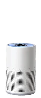 Air purifier small desktop empty