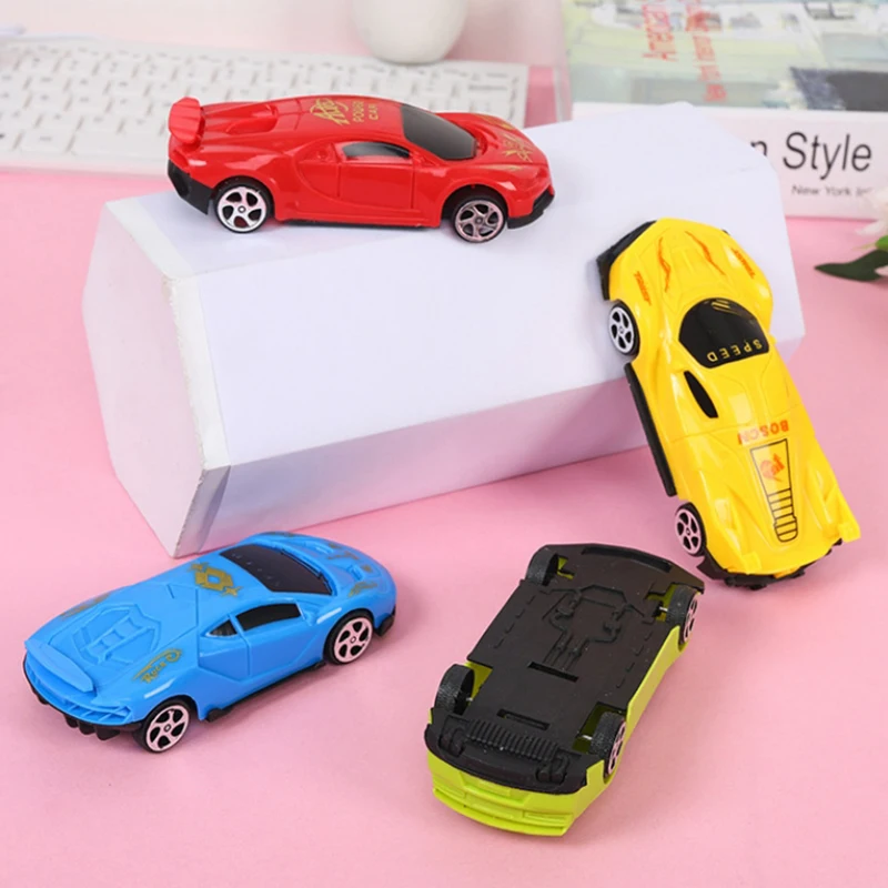 Cartoon Cool Racing Car Inertia Toys Kids Simulation Racing Car Pull Back Car Puzzle dla dzieci Zabawki Chłopcy Prezent urodzinowy na wakacje