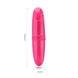 Lipstick Vibrator G Spot Orgasm Clit Stimulation Waterproof Portable Dolphin Massager Adult Female Sex Toys