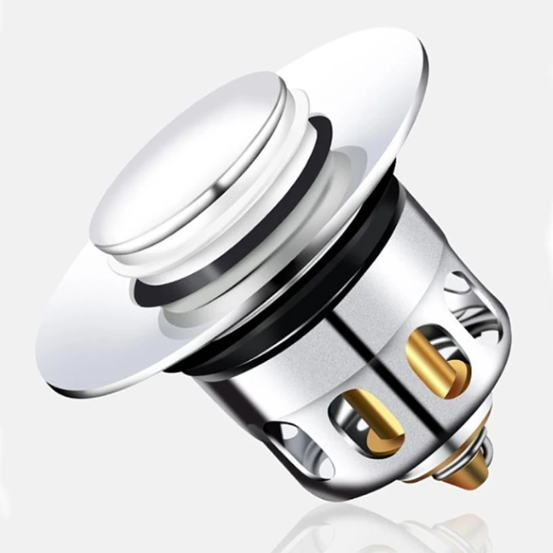 Universal Popupsท่อระบายน้ำกรองไม่Clogตะกร้าQuickท่อระบายน้ำอ่างล้างจานอัพเกรดสำหรับห้องครัวห้องน้ำอ่างล้างมือDropship