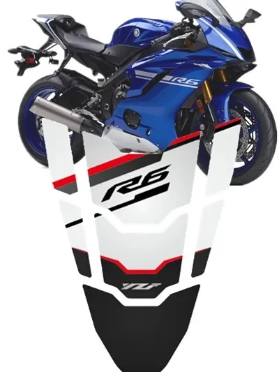 

Для MAHA YZF R6 R YA6 защита для топливного бака мотоцикла 3D гелевая Наклейка Стикер-4 аксессуары