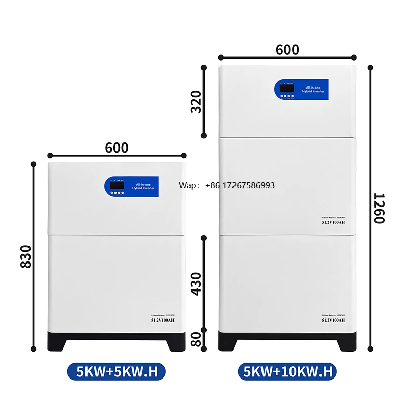 

All in One Inverter 48v Balcony Battery Solar Portable Generator Off-Grid All in One Solar Power System for Home Use
