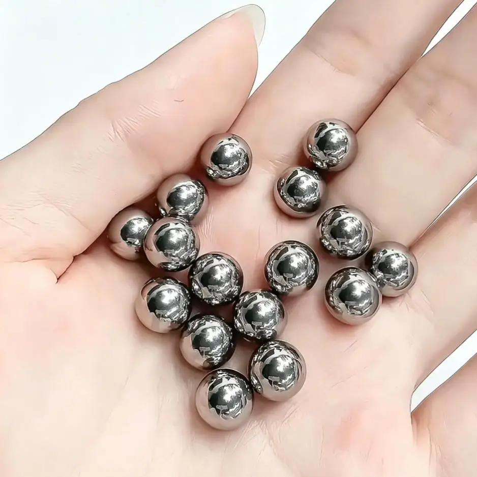 1mm-40mm Diameter Solid Bearing Balls High Hardness 304 Stainless Steel Polished Round Steel Balls
