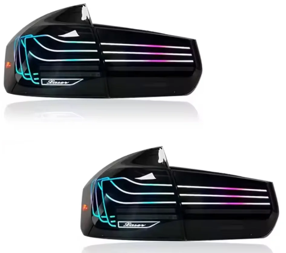 for BMW 3 Series F30 F80 F35 RGB Taillights 13-18 LED Rear Lamp Dynamic Turn Signal Brake Rear Lights PLUG&PLAY