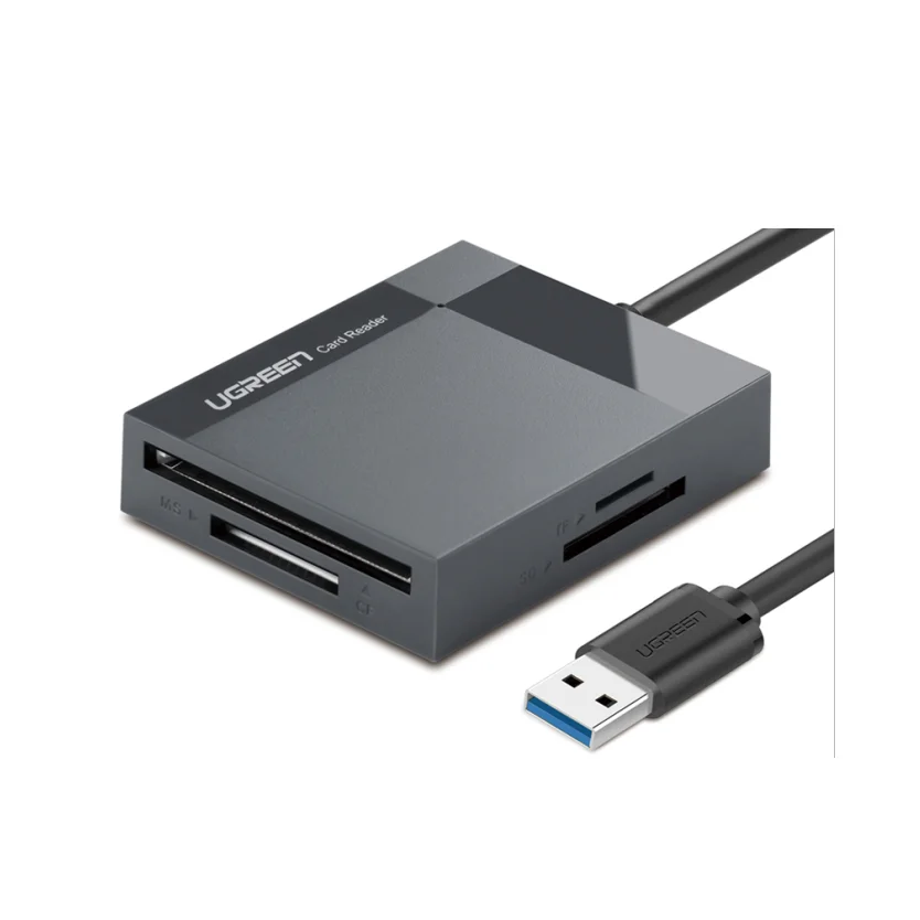 

UGREEN SD Card Reader 4 in 1 Multi USB 3.0 MicroSD Memory Card Adapter