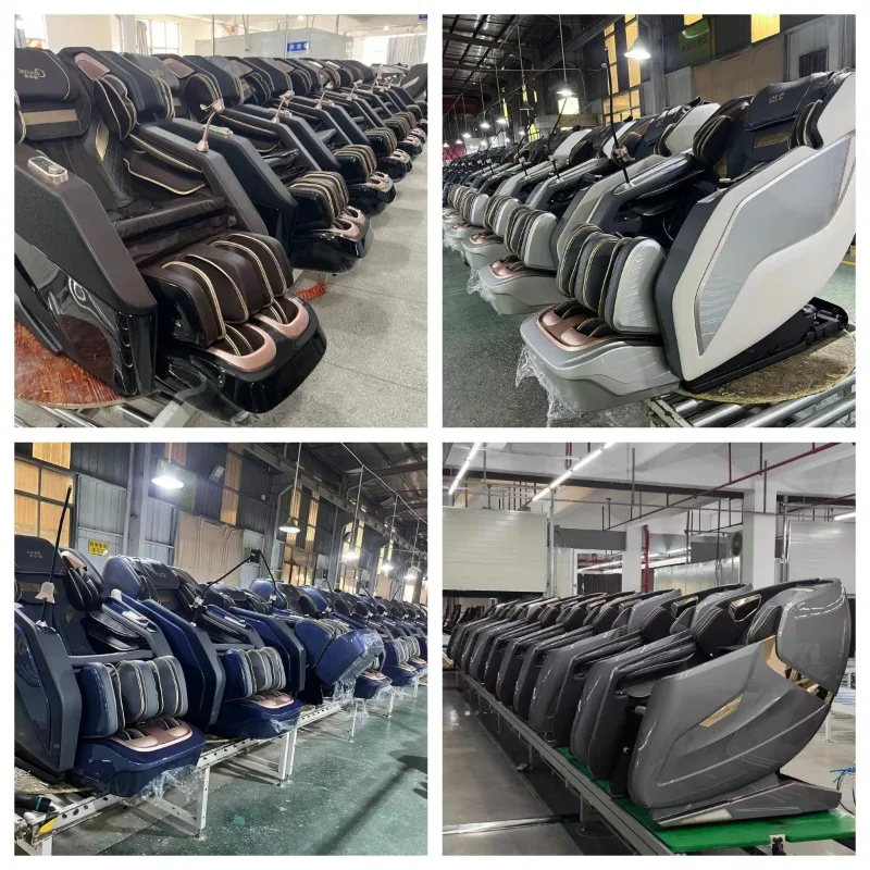 Luxury 4D Massage Chair XL Extra Wide Heavy Duty 152cm SL Track Thai Stretch Zero Gravity Full Body Recliner for Large Users