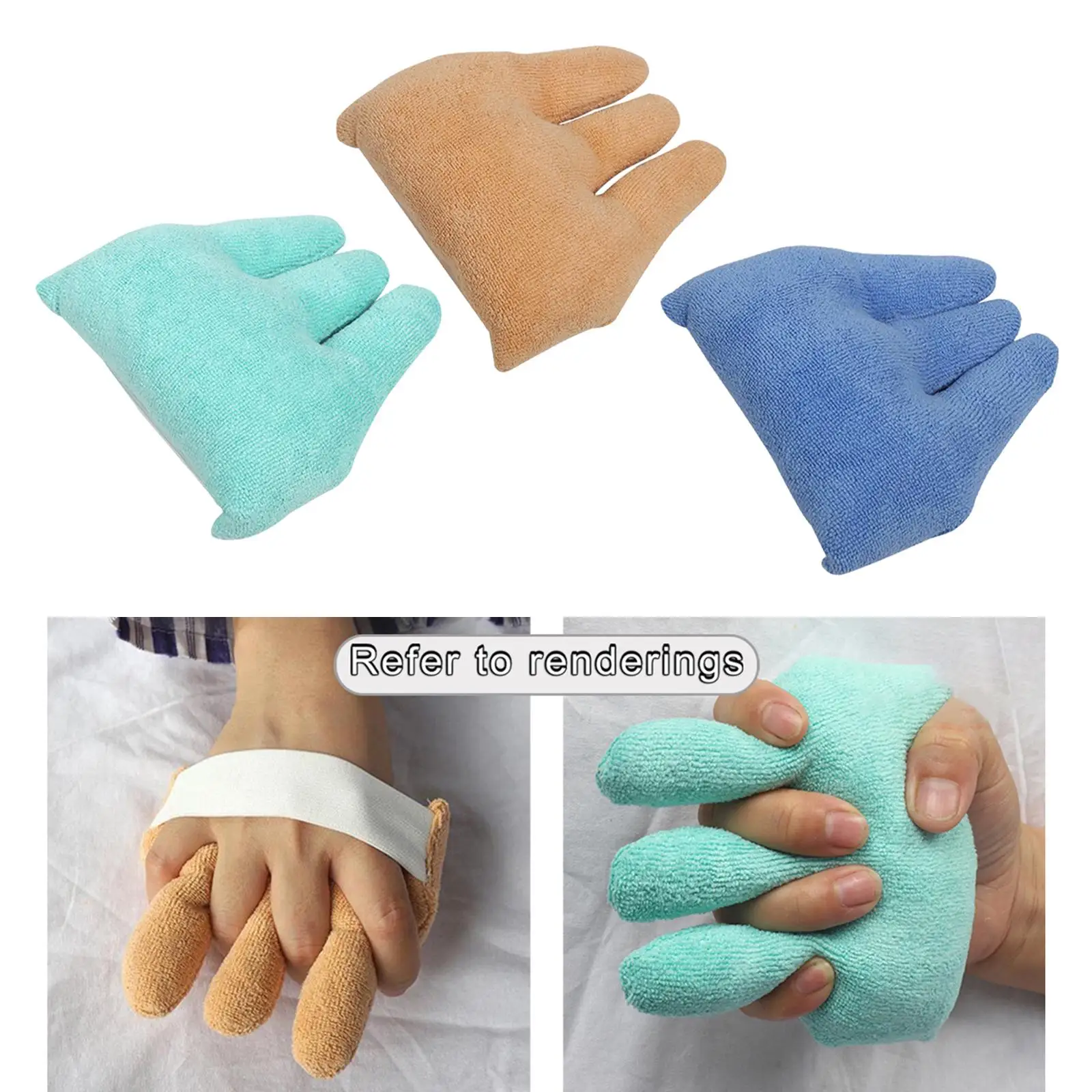 Separator Finger Cushion Breathable Keep Separated Handheld Seperator for