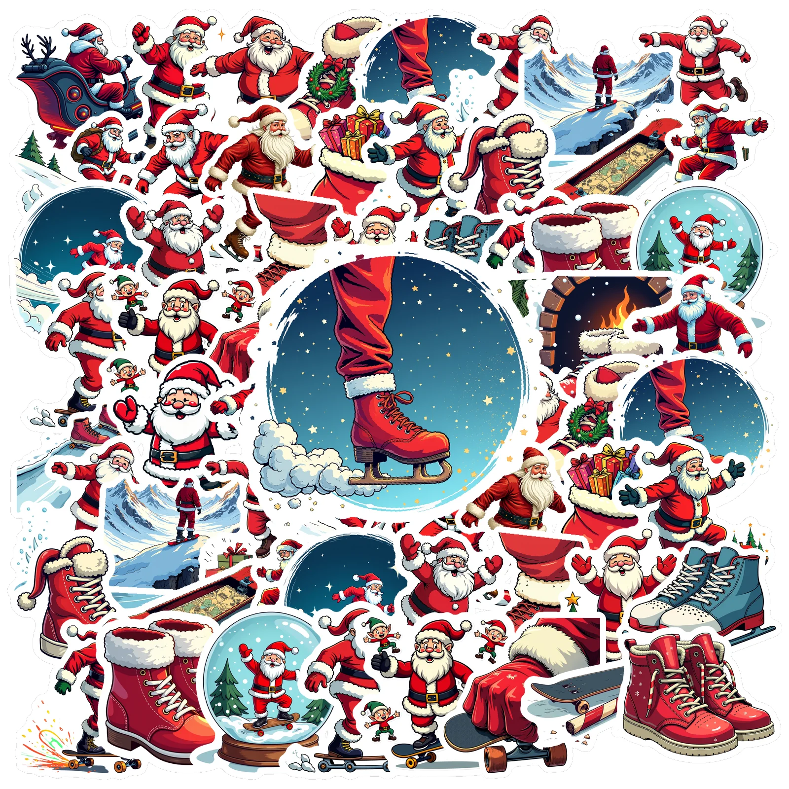 35pcs-70pcs Cartoon Stickers Colorful Stationery Stickers DIY Stickers For Notebook Luggage Mobile Phone Cup DIY Phone Laptop