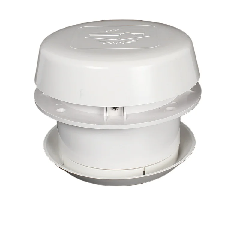 RV Mushroom Head Row Trend Top Exhaust Fan, Round Vent Out Trend Ventilation Cap Rainproof Cap 24V