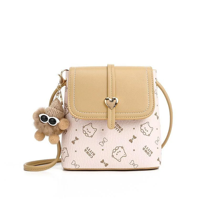 Sanrio Hello Kitty Niche Design Luxury Single Shoulder Bag Fashion Trend Versatile Crossbody Bag Women New High-end Shoulder Bag