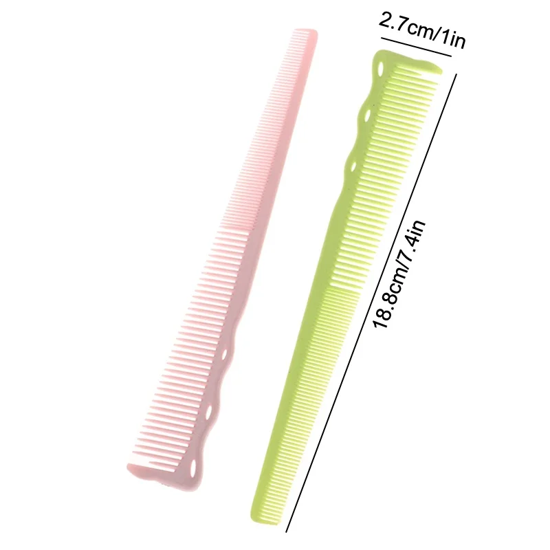 Double-Ended Haircut Comb Barber Shop Hairdresser Professional Hair Cutting Combs Sideburns Hair Brush Hair Salon Styling Tools