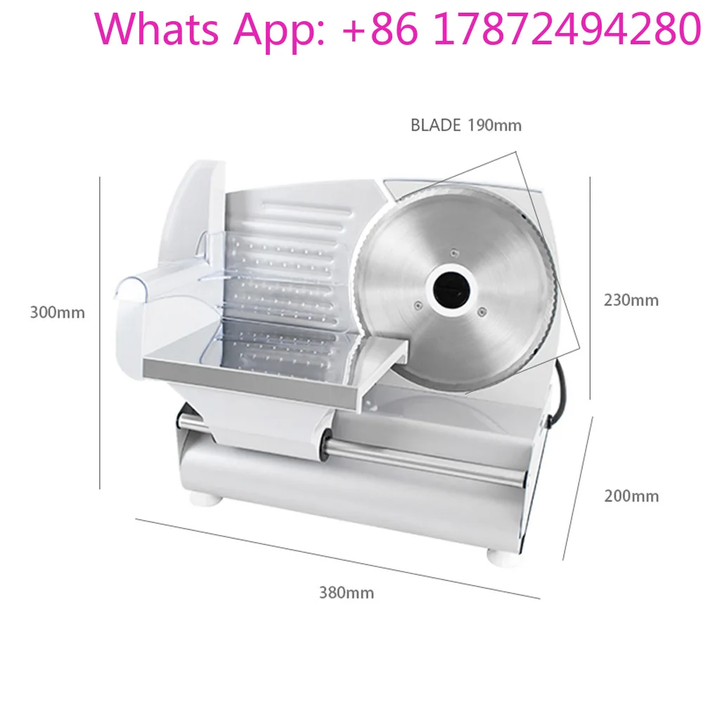Electric Meat Cutter Slicer Commercial Small Beef Roll Planer Cutting Lamb Machine