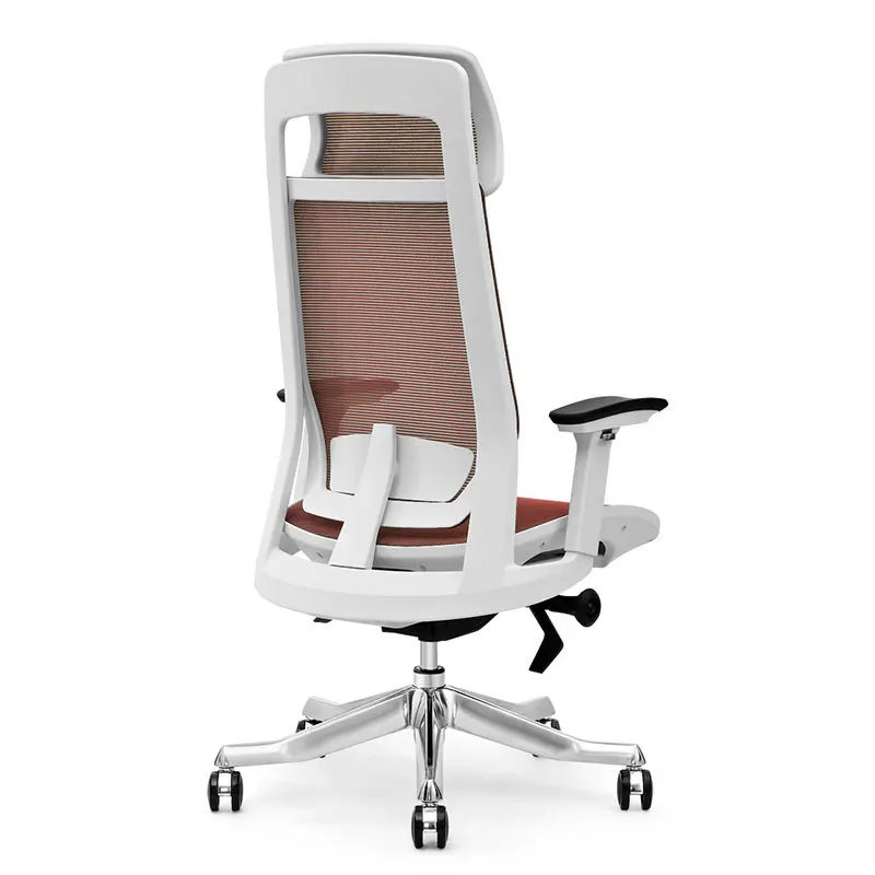 Backrest office leather chair study computer household lift swivel chair practical