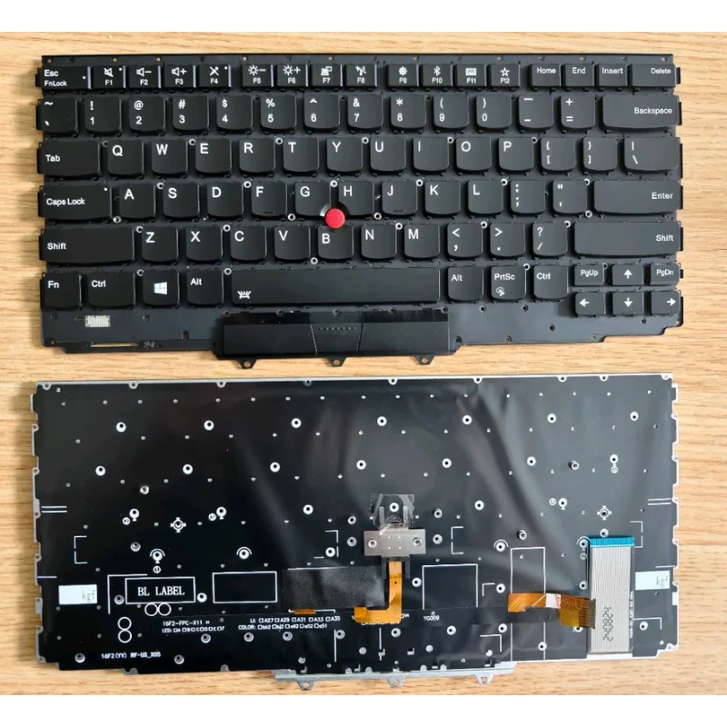 

Клавиатура для Lenovo ThinkPad X1 Yoga 2nd 3rd Gen4 2017 2018 2019 20 замена
