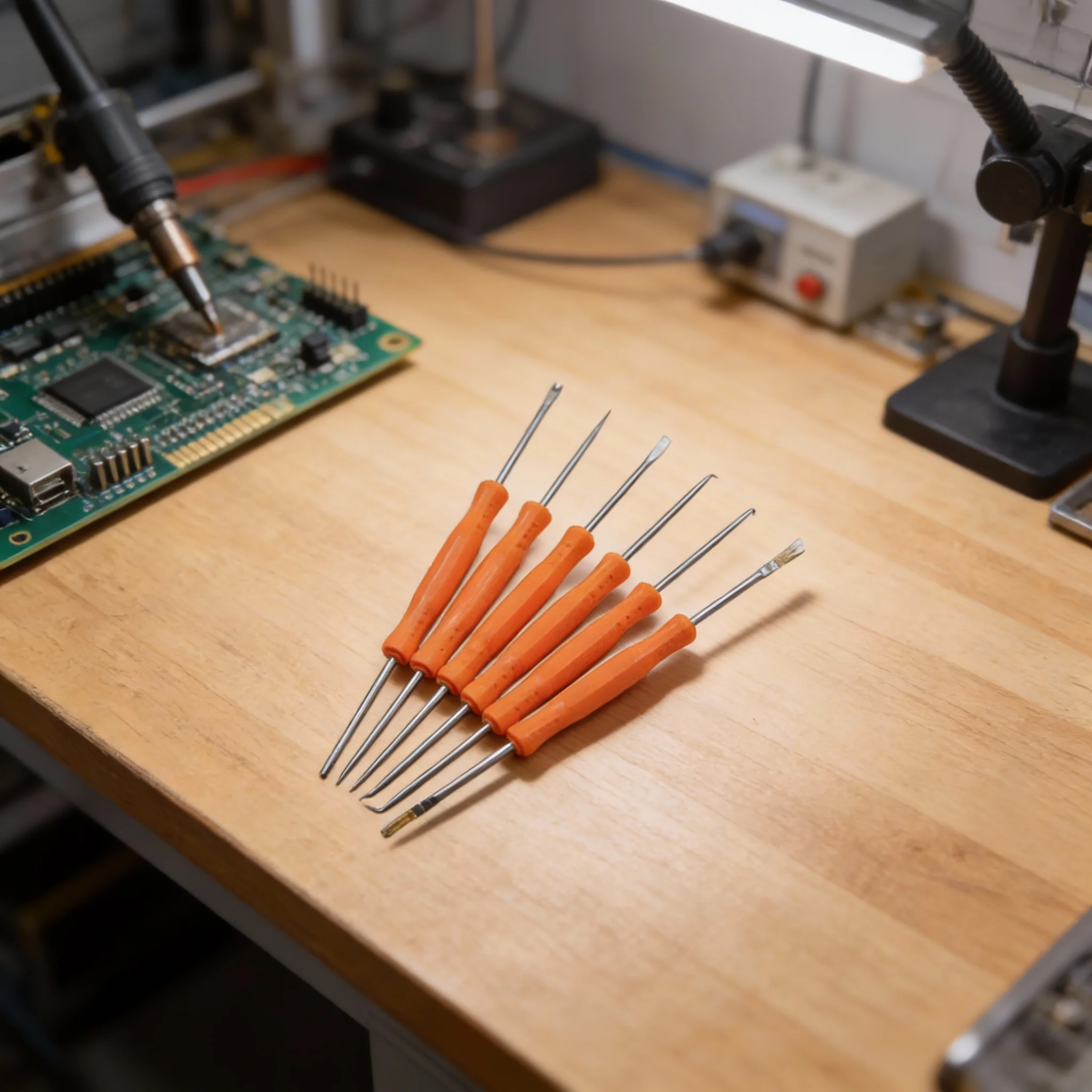 6pcs Desoldering      Aid Tool Kit           Soldering       Electronic Heat Assist PCB Welding Grinding Cleaning Repair Tools