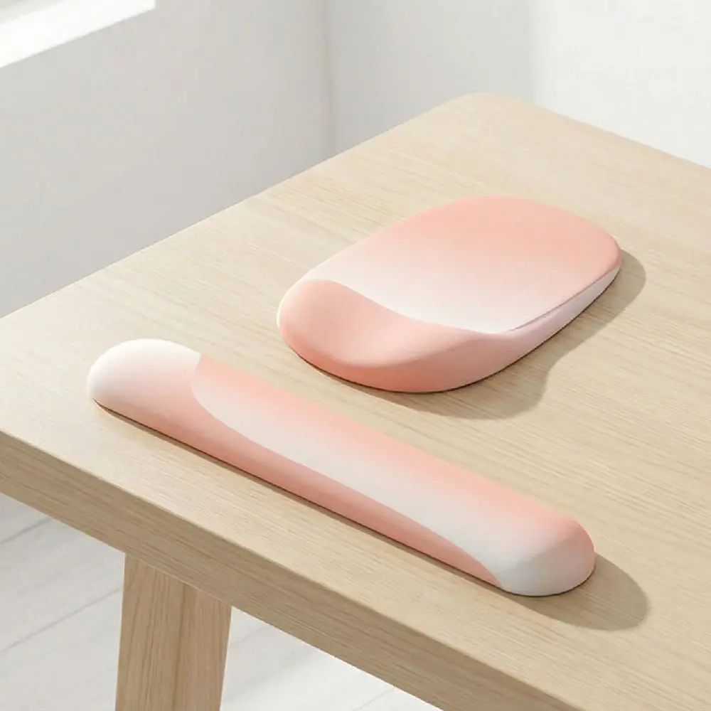 Durable Ergonomic Wrist Support Mouse Pad Slow Rebound Soft Keyboard Hand Cushion Creative Non-Slip Wrist Rest Pad Student