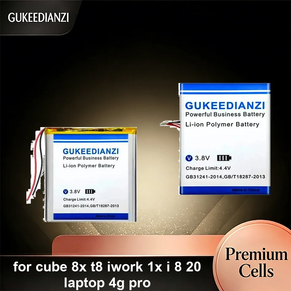 

Аккумулятор для планшета с длительным сроком службы 28198116 6100-15100 мАч для Cube 8X T8 Iwork 1X i 8 20 Laptop 4G Pro