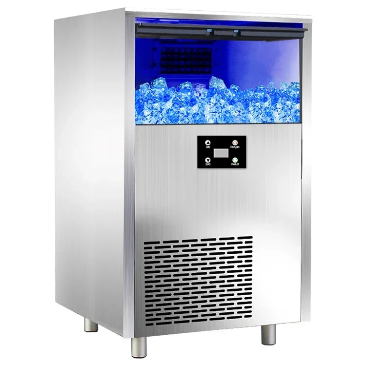 New in 2025 Ice Cube Making Machine on Sale Water Cooling Block Ice Machine Ice Maker Machine for Business