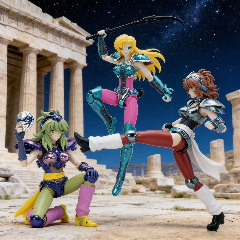 

Фигурка GoodTony/GT Chameleon June/Jenny Athena Eagle Marin Ophiuchus Shaina Saint Seiya Myth Cloth EX Рыцари Зодиака