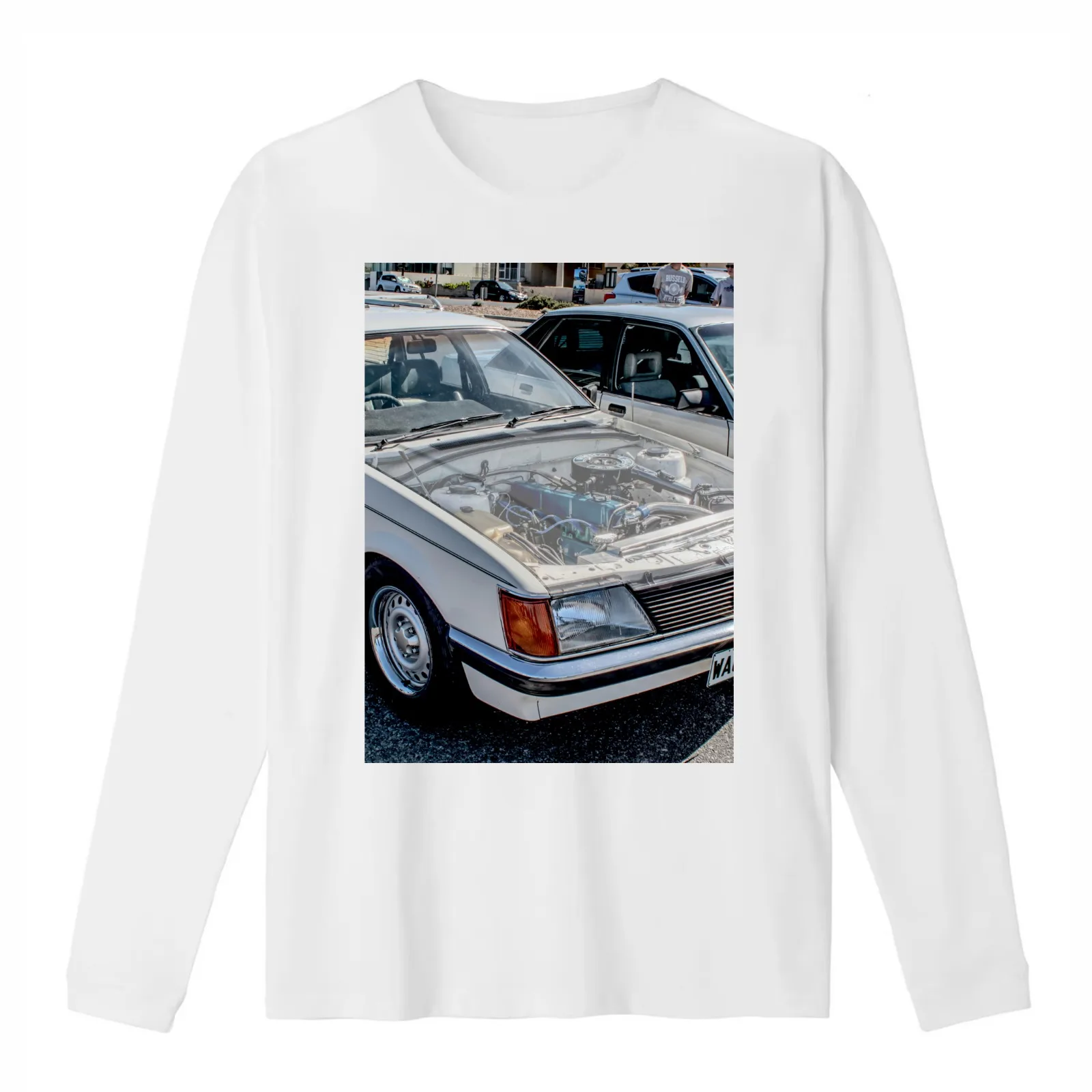 Misted bonnet VH Holden Commodore wagon T-Shirt Summer Casual Cotton Tee Oversized Streetwear Tops Vintage Graphic Print