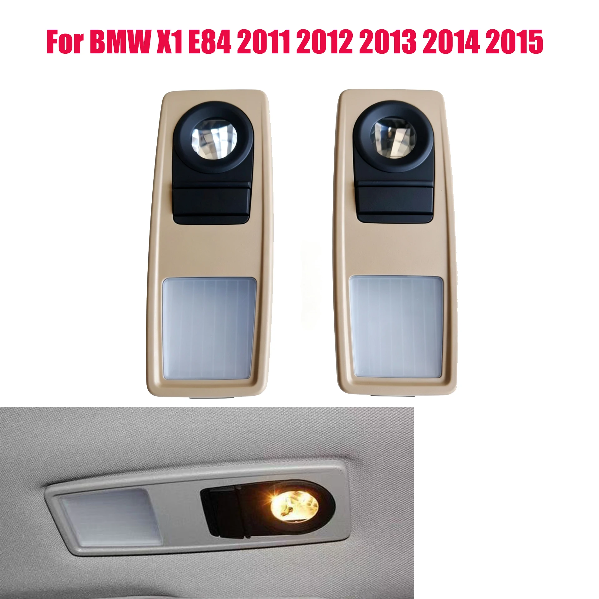 Car Rear Over Head Roof Lamp Sunroof Reading Light For BMW X1 E84 2011 2012 2013 2014 2015 63319215609