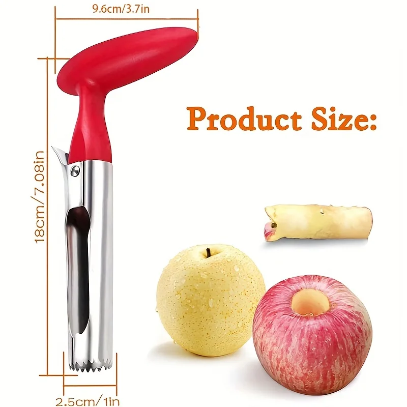 Cross border spot new product stainless steel fruit apple corer fruit core extractor apple core extractor apple core remover