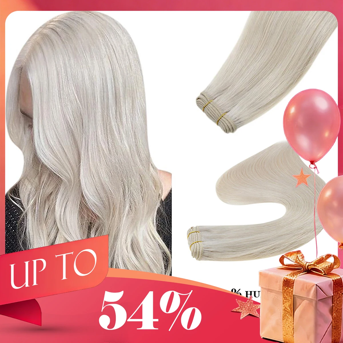 ugeat-ヘアウィフトエクステンション人毛-14-22-インチソフトナチュラルヘアバンドル女性用ヘアウィーブ-100-グラム縫い付けヘアエクステンション
