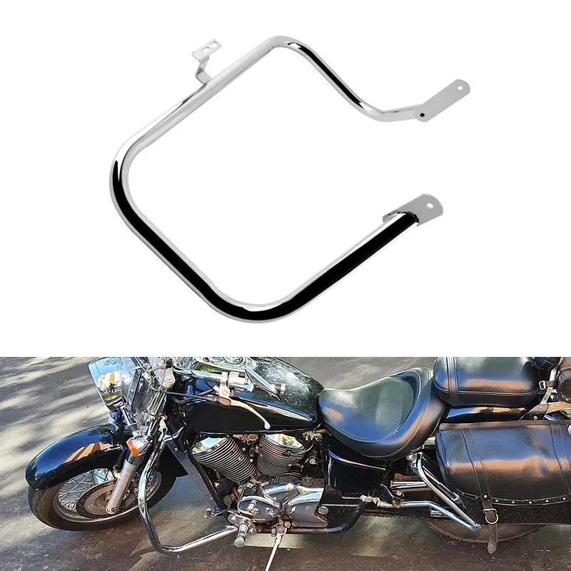 Chrome Motorcycle Accessories Engine Guard Crash Bar Highway Frame Bumper For Honda Shadow ACE VT750 VT400 1997-2003 2002 2001