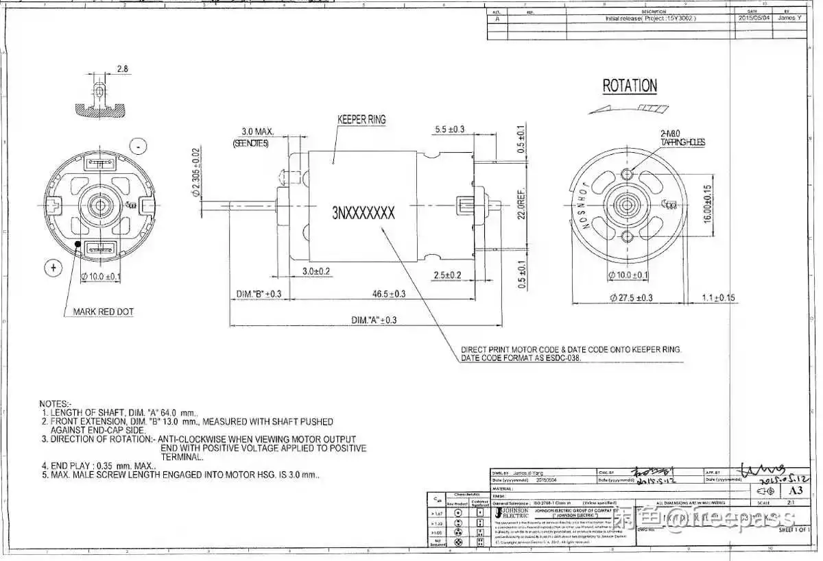 380 Motor DC 24V Long D-Cut Shaft Medium Low Speed High Torque Electric Tool DIY Aircraft Accessories Vehicle Parts Engine