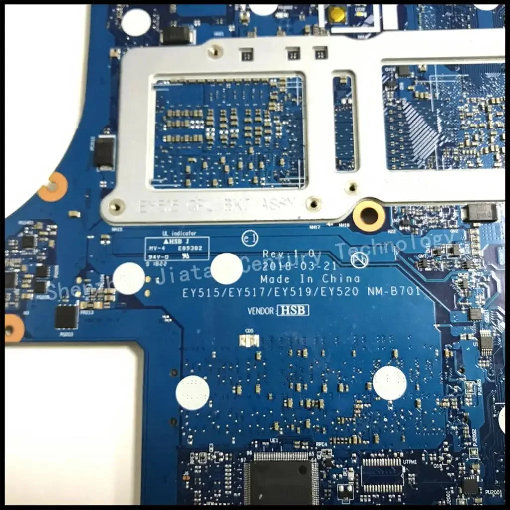 Imagem -03 - Placa-mãe do Portátil para Lenovo Legion Nm-b701.for Y53015ich I78750h I59300h Cpu Gtx1050ti 4g Trabalhando Testado Trabalhando 100 Testado