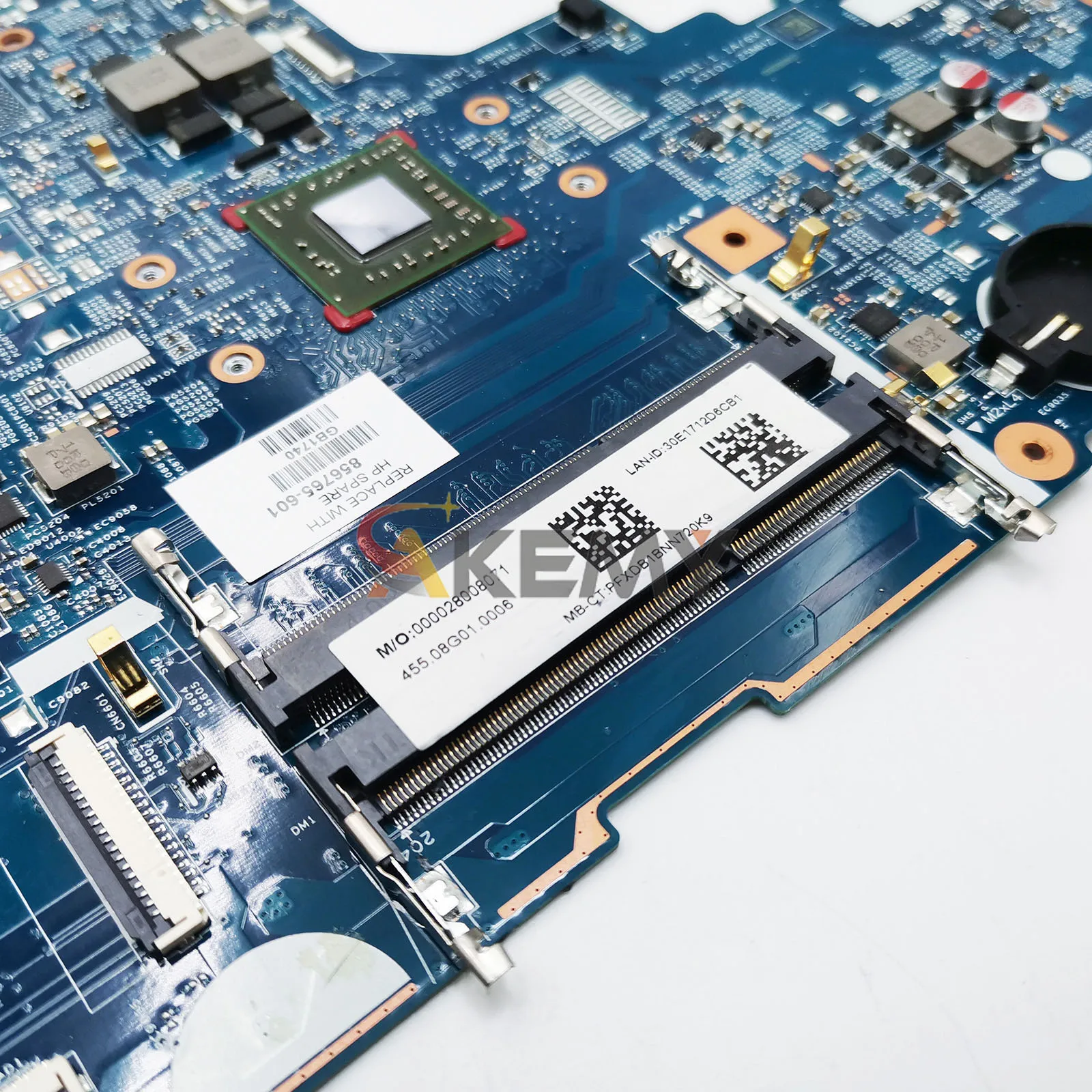 856764-601 856763-601 Voor HP Pavilion 17-Y Laptop Moederbord 15286-1 Met E2 A6 A8 CPU DDR3 100% Volledig Getest