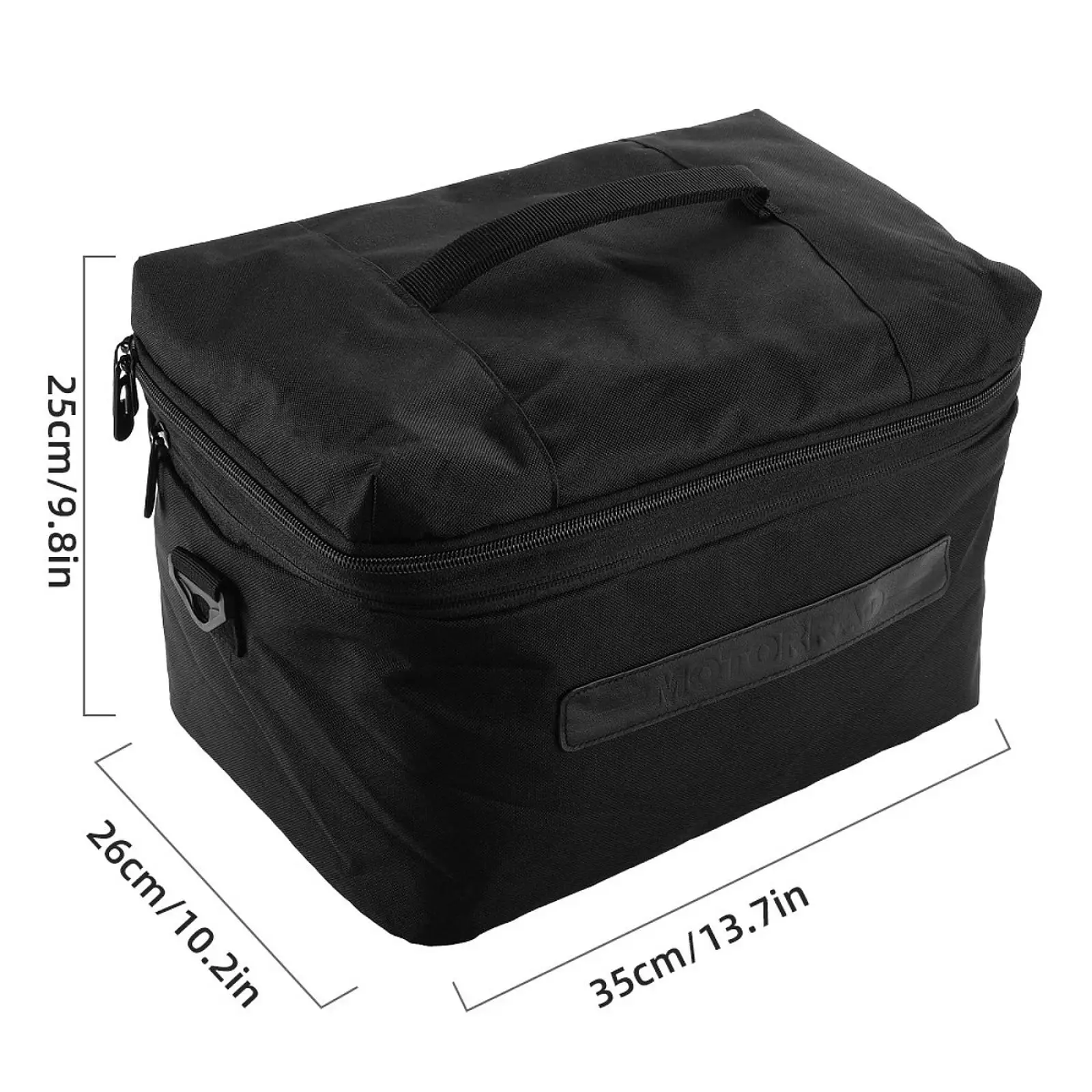 

Nylon Luggage Bag Toolkit Bag Waterproof Topcase Top Bag External Travel Bag for