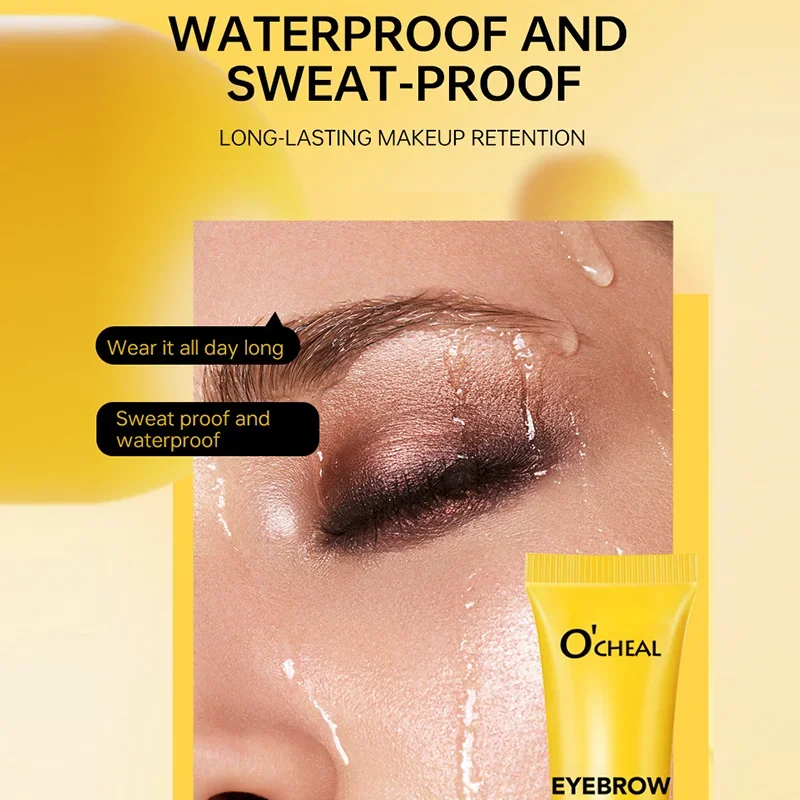 Waterproof Sweat-Proof Eyebrow Gel Long-Lasting Tinting Shaping Brow Makeup - Ideal Valentine's Day Gift for Perfect Brows