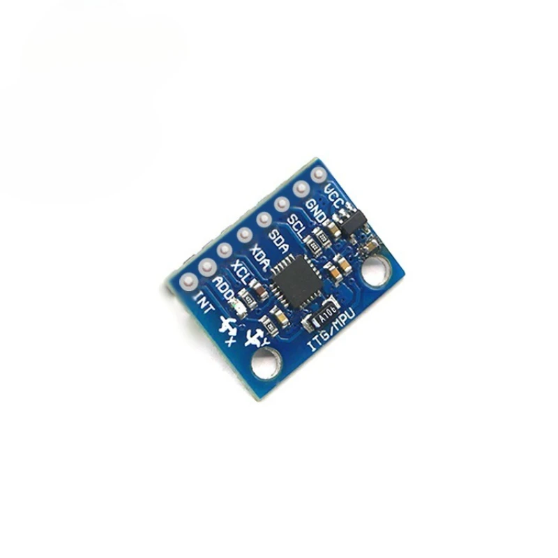 Zwarte Tantaalcondensator MPU-6050 Module Drie-assige Acceleratie Gyroscoop 6DOF Module GY-521 met Pin Arrangement