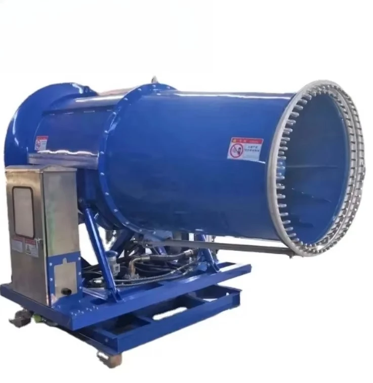 Sprinklers Agriculture Irrigation System 90m Trailer Fog Suppression Cannon Mist Water Cannon Sprayer Machine customized view 2